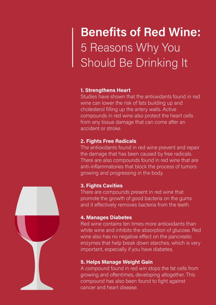 Benefits of Red Wine 5 Reasons Why You Should Be Drinking It